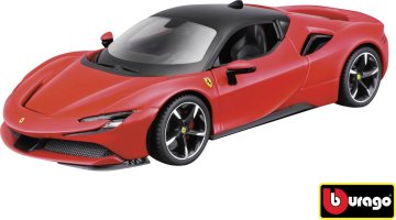 Bburago 1:24 Ferrari Top SF90 Stradale Red