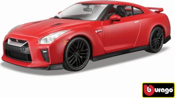 Bburago 1:24 Nissan GT-R Red