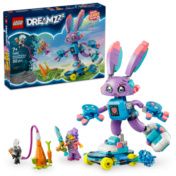 LEGO® DREAMZzz™ 71490 Izzie a herní králíček Bunchurro