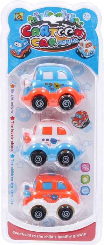 Wiky Vehicles Auta 3 ks 8 cm