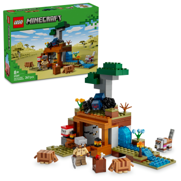 LEGO® Minecraft® 21269 Výprava do dolu a pásovec