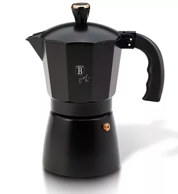 BERLINGERHAUS Konvice na espresso 6 šálků Black Rose Collection BH-1974