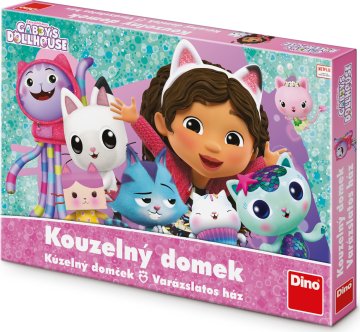 GÁBIN KOUZELNÝ DOMEK Dětská hra FSC MIX