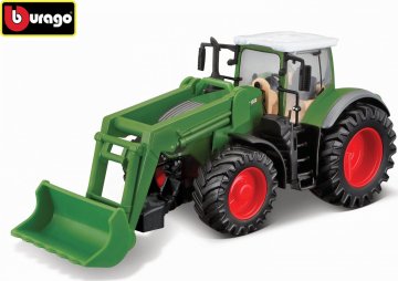 Bburago Farm Traktor Fendt 1050 Vario s přední lžící 1:43