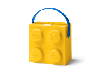 Smartlife LEGO box s rukojetí - žlutá