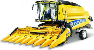 Bburago Farmland Kombajn na kukuřici New Holland TC5.90 - 18cm