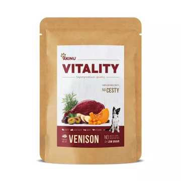 Akinu VITALITY na cesty zvěřina pro psy 300 g