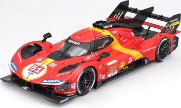 Bburago 1:24 Ferrari Racing Model KIT - Stavebnica 499P LMH 2023 - 24h Le Mans Champion