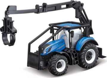 Bburago Farm Traktor 10cm New Holland T7.315 HD - lesní traktor