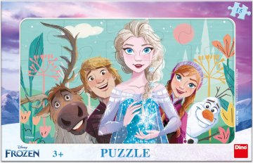 FROZEN: RODINA 15 deskové Puzzle