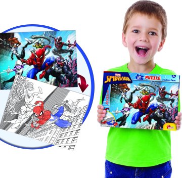 Lisciani Spider-Man puzzle oboustranné 48