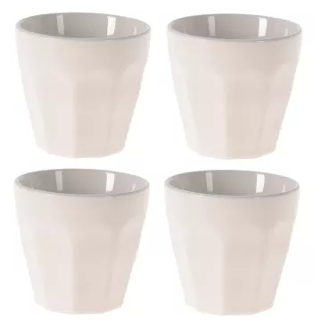 Hrnek na kávu porcelán sada 4 ks 90 ml