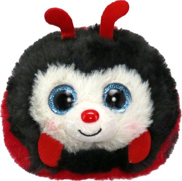 Ty Beanie Balls IZZY - ladybug (6)