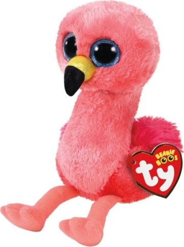 Beanie Boos GILDA - růžový plameňák 15 cm