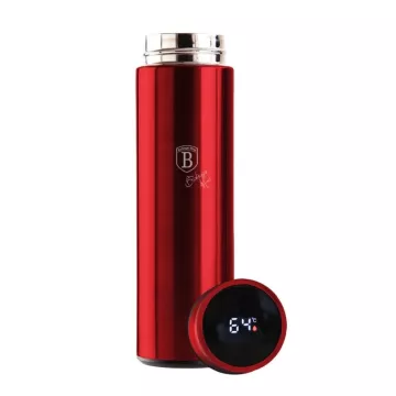 Termoska nerez s LED displejem 450 ml Burgundy Edition