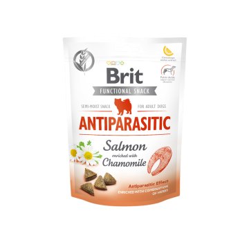 Brit Care Dog Functional Snack Antiparasit Salmon 150g