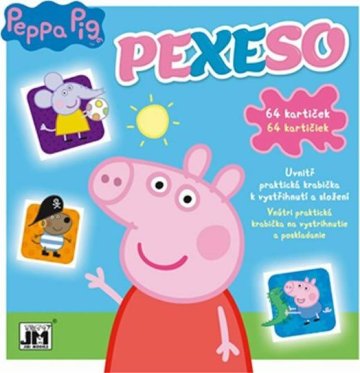 Pexeso v sešitu/ Peppa