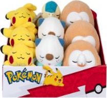 Pokemon Sleeping Plyš (Assortment) W1