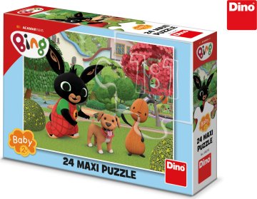 Dino BING S PEJSKEM 24 maxi Puzzle