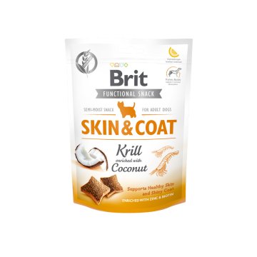 Brit Care Dog Functional Snack Skin&Coat Krill 150g