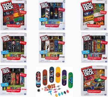 TECH DECK SKATESHOP 6KS S PŘÍSLUŠENSTVÍM