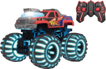 Auto Wild Truck RC se svítícími koly 26,5 cm