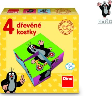 Dino KRTEČEK Dřevěné kostky