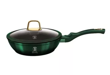 BERLINGERHAUS Pánev hluboká s titanovým povrchem 24cm Emerald Collection BH-6049