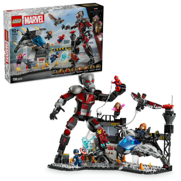 LEGO® Marvel 76314 Akční bitva – Captain America: Občanská válka