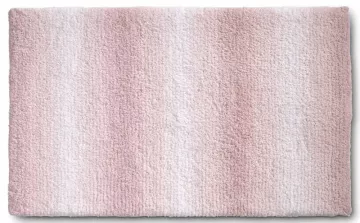 Koupelnová předložka Ombre 100x60 cm polyester starorůžová