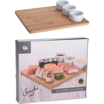 Sushi set servírovací sada 4 ks