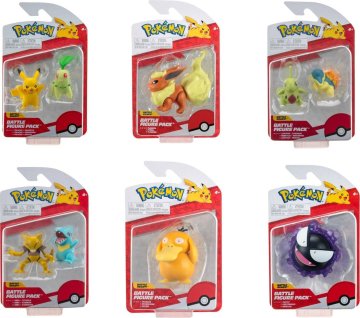 Wiky Pokemon Battle sběratelské figurky Ast W11