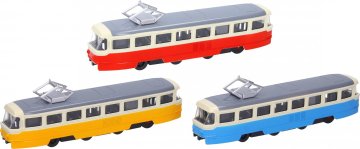 Wiky Vehicles Tramvaj kovová s efekty 16 cm