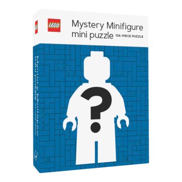 DVĚDĚTI Chronicle Books Puzzle LEGO® Tajemná minifigurka Modrá edice 126 dílků