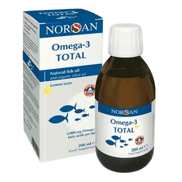 Norsan OMEGA-3 Total olej - 200ml Příchuť: Přírodní