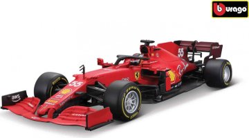 Bburago 1:18 Ferrari Racing - SF21 - #55 Carlos Sainz