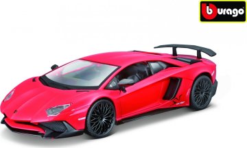 Bburago 1:24 Lamborghini Aventador LP 750-4 SV Red