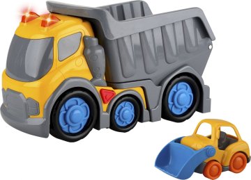 Wiky Vehicles Kiddy Auto sklápěcí s efekty 31 cm buldozer 13,5 cm