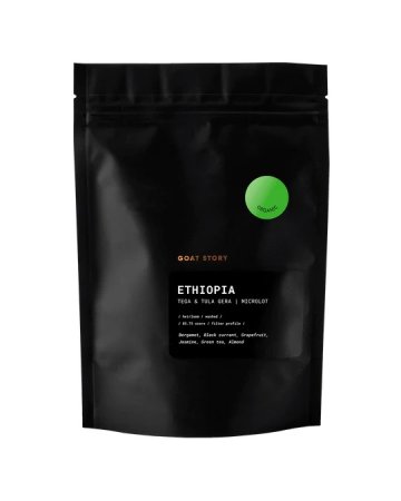 GOAT STORY Ethiopia Tega&Tula Gera Washed - CELÁ ZRNA 250g