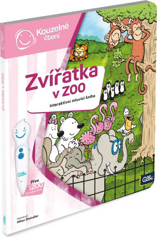 Albi Kouzelné čtení Kniha Zvířátka v ZOO