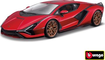 Bburago Plus Lamborghini Huracan Red 1:18