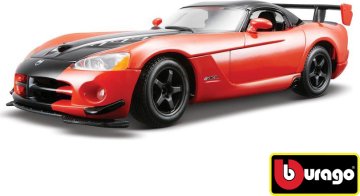 Bburago 1:24 Dodge Viper SRT10 ACR červeno černá 18-22114