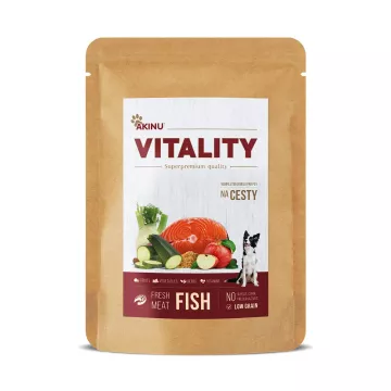 Akinu VITALITY na cesty rybí pro psy 300 g