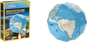 CubicFun Puzzle 3D National Geograpic Zeměkoule - 21 dílků