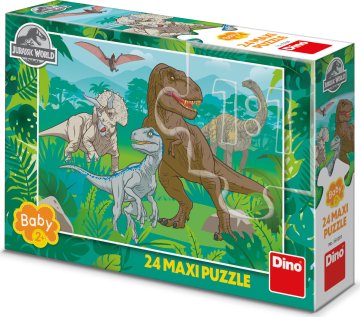 JURSKÝ SVĚT 24 maxi Puzzle