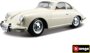 Bburago 1:24 Porsche 356B Coupe (1961) Ivory 18-22079