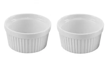 EXCELLENT Miska na creme brullée sada 2 ks porcelán 11 cm KO-Q51900100