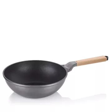 Pánev Wok Vitana litý hliník šedá 10,0cm 30,0cm 5,0l