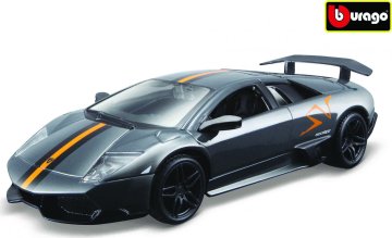 Bburago 1:32 Lamborghini Murcielago LP 670-4 SV Mat-Grey