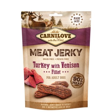 Carnilove Dog Jerky Venison & Turkey Fillet 100 g